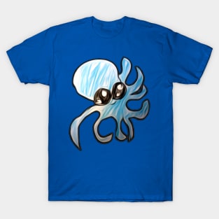 Cute Octopus Drawing T-Shirt